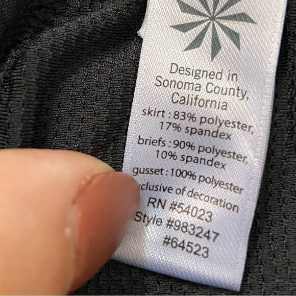 Athleta Sz XS Good Match Tennis Skort Striped - Picture 5 of 6